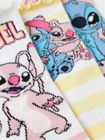 NAME IT Stitch 3-Pak Strømper Asara Cameo Pink